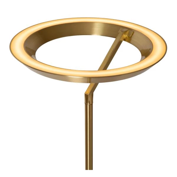 Lucide CELESTE - Floor lamp - Ø 28 cm - LED Dim. - 1x21W 2700K - Matt Gold / Brass - detail 3